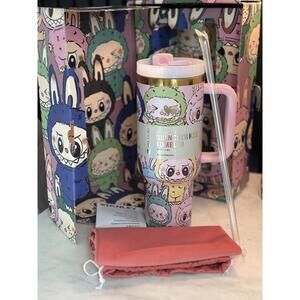 Stanley Quencher H2.0 Tumbler 40oz with Loveshackfancy Design